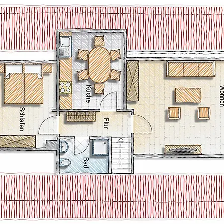 Apartment Ferienwohnung Am Eichwald *